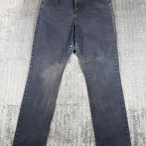 Levis 512 Jeans Mens 14M 32x32 Dark Blue Denim Slim Taper Stretch